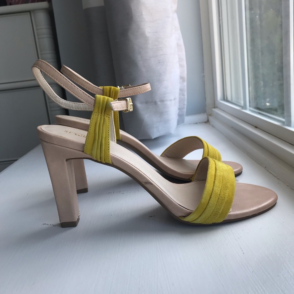 Anthropologie - Seychelles 'Prime' Heeled Suede Sandals